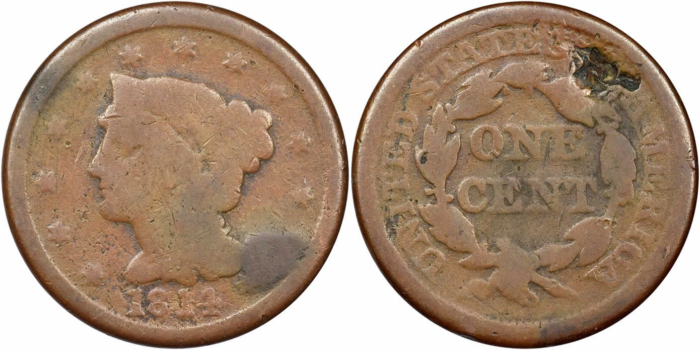 Counterfeit-Detection:-1814-Classic-Head-Large-Cent-Altered-Date