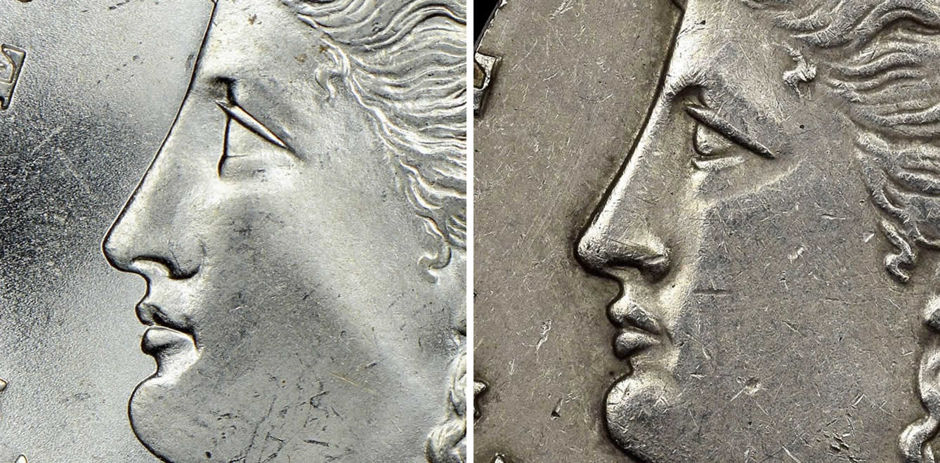 Counterfeit-Detection:-Common-Morgan-Dollar-Fakes