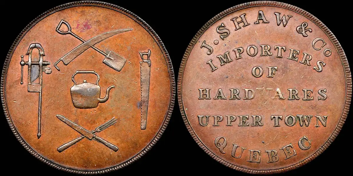 Token-Tuesday:-J.-Shaw-And-CO-Canadian-Token-From-The-1830's