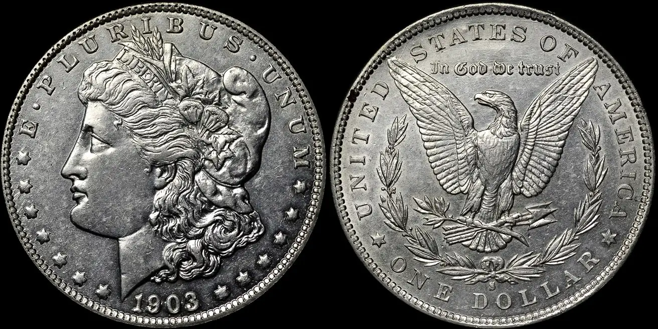 Counterfeit-Detection:-1903-S-Morgan-Dollar