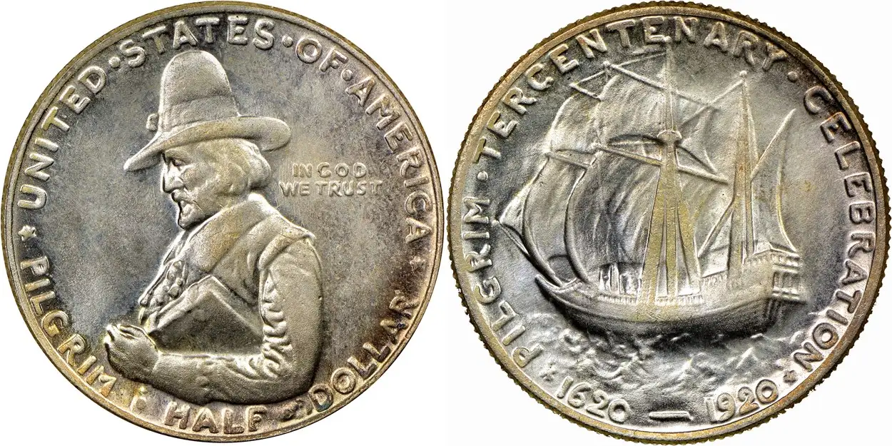 Counterfeit-Detection:-1920-Pilgrim-Tercentenary-Commemorative