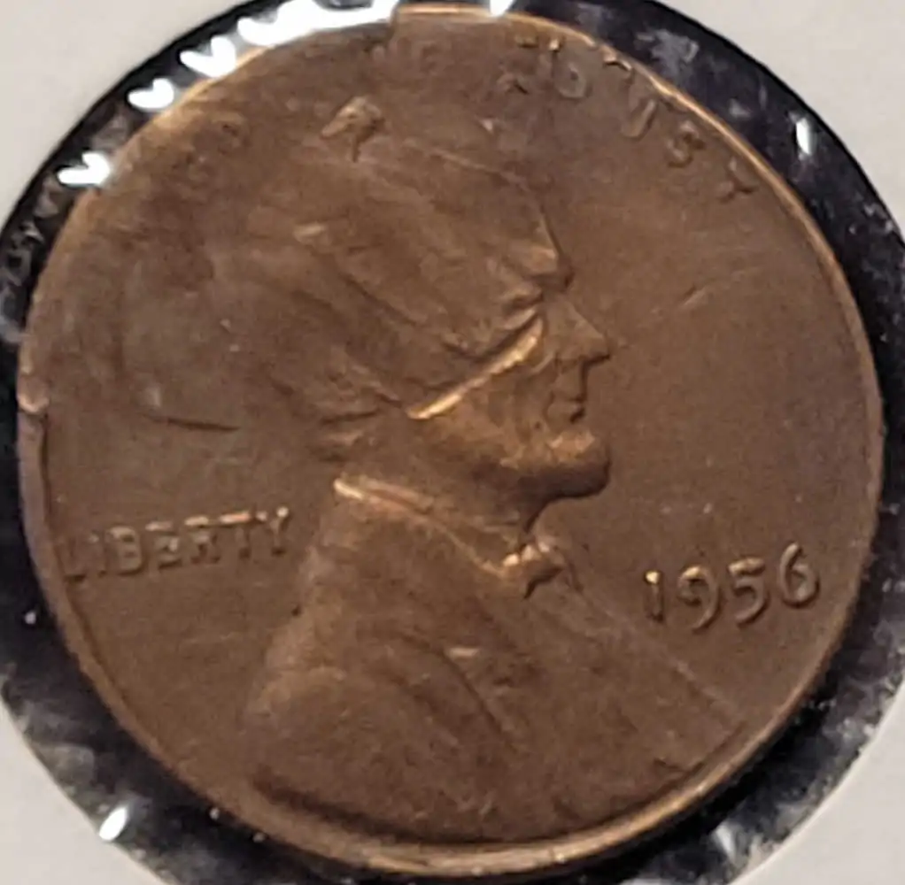Possible-196*-Lincoln-Cent-Struck-Over-1956-Cent