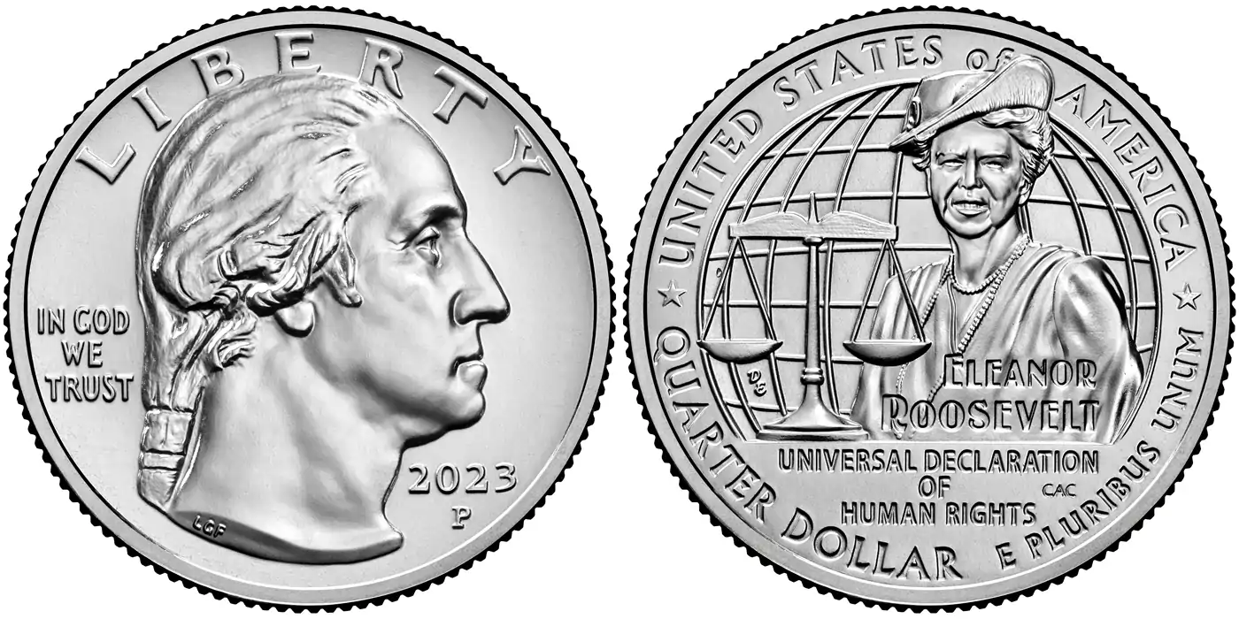 2023-American-Women-Quarters-Rolls-And-Bags-Honoring-Eleanor-Roosevelt-On-Sale-June-5