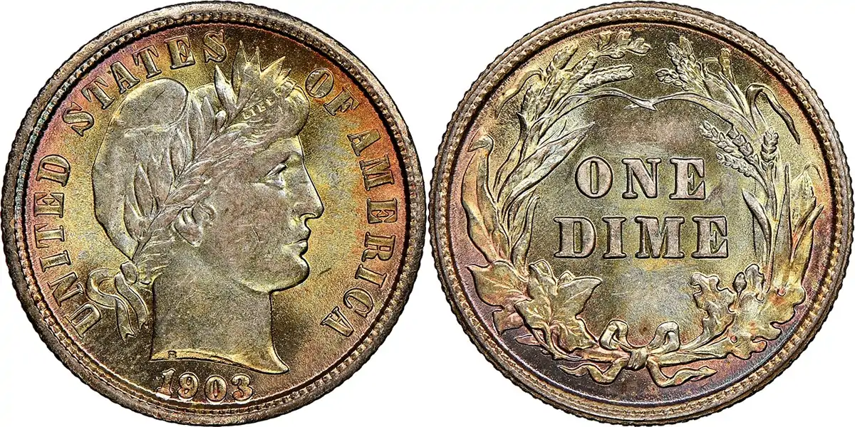 Counterfeit-Detection:-1903-Barber-Dime