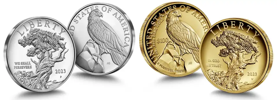 2023-American-Liberty-High-Relief-Gold-Coin-/-2023-American-Liberty-Silver-Medal-Available-August-10
