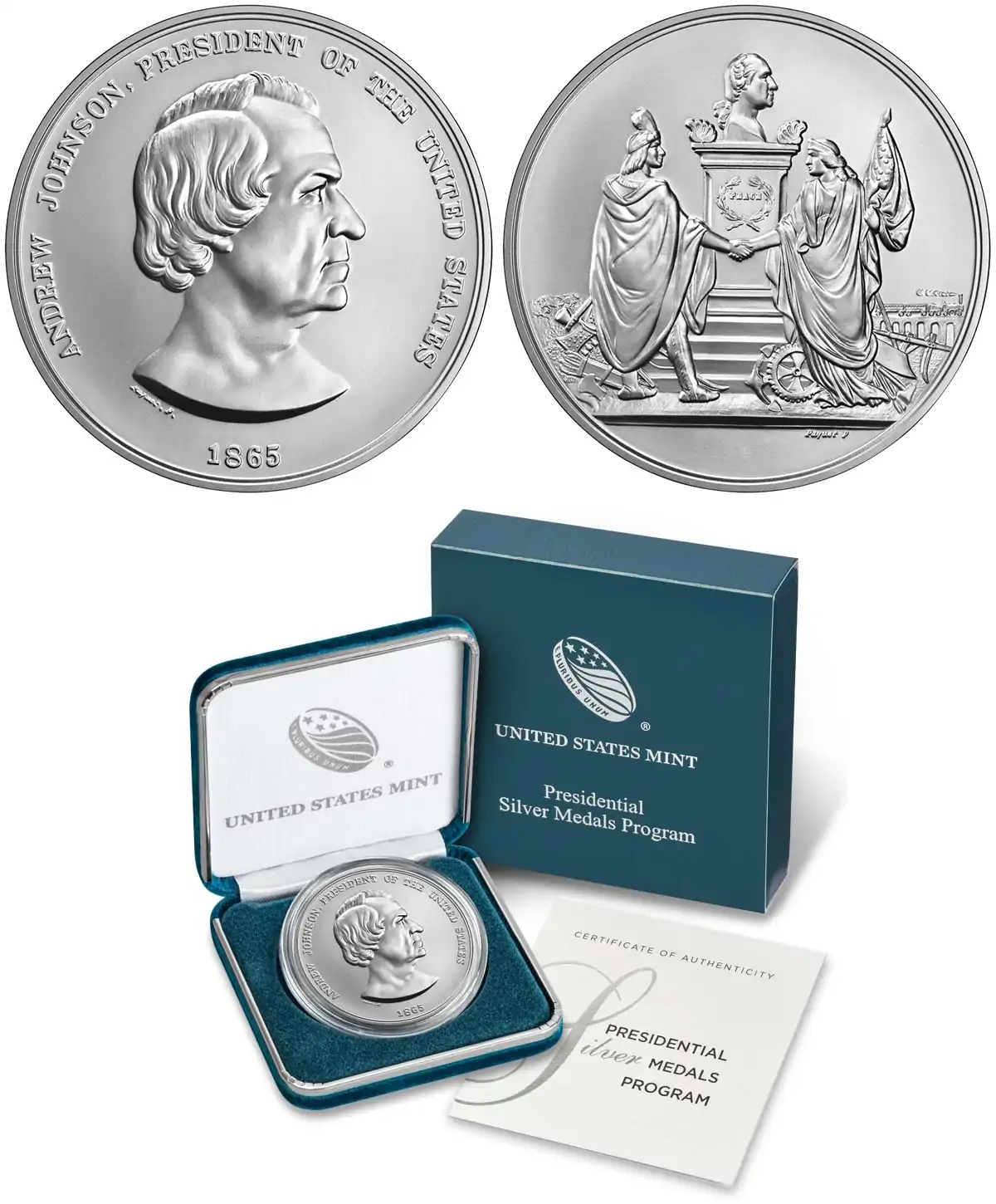 Presidential-Silver-Medal-Honoring-Andrew-Johnson-Available-August-14