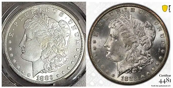 Counterfeit-Detection:-1883-CC-Morgan-Dollars-Bad-PCGS-Slabs