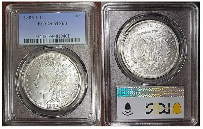 Counterfeit-Detection:-1883-CC-Morgan-Dollars-Bad-PCGS-Slabs