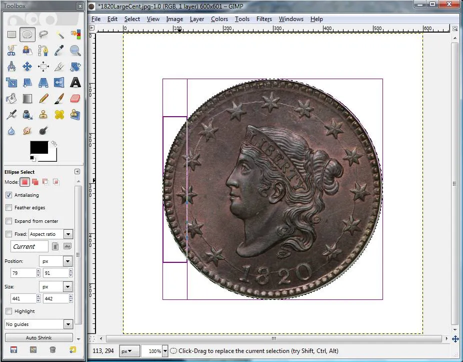 Circular-Crop-Of-Coins