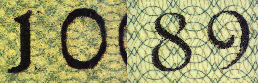 Counterfeit-Detection:-India-5-Rupee-Note---Altered-Serial-Number