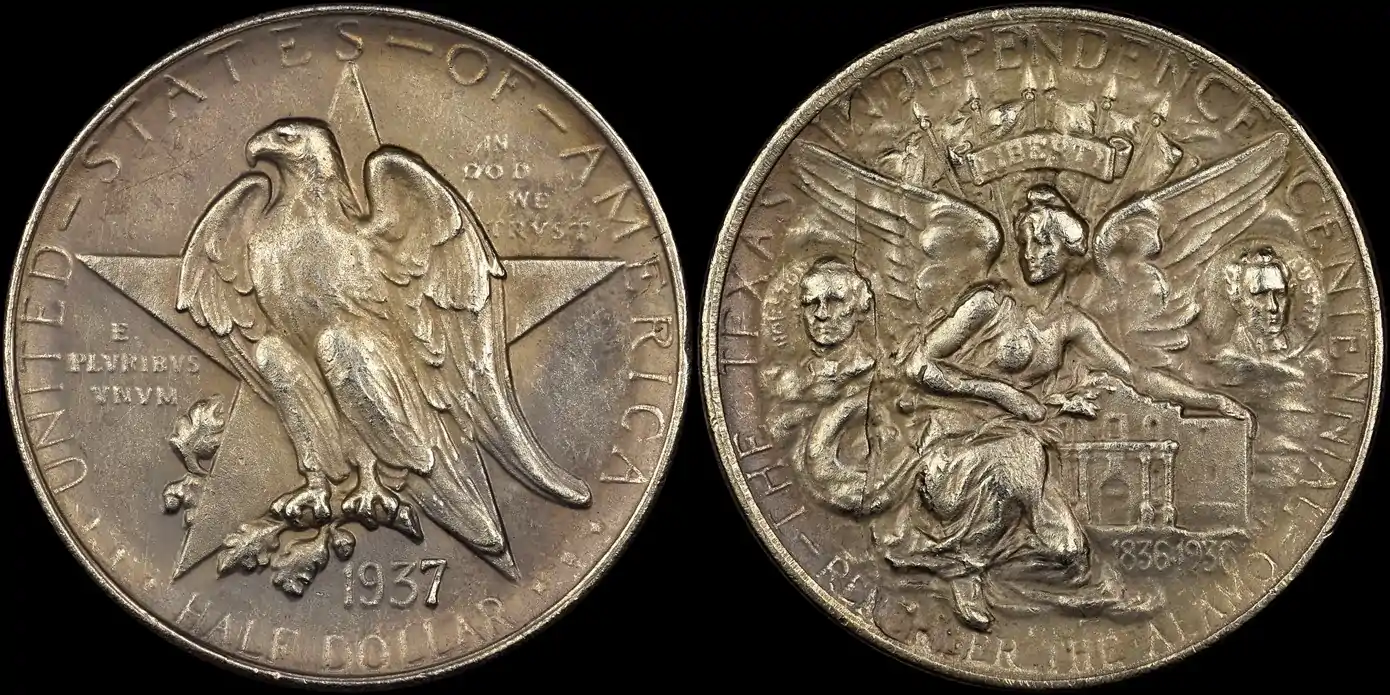 Counterfeit-Detection:-1937-Texas-Half-Dollar-Commemorative