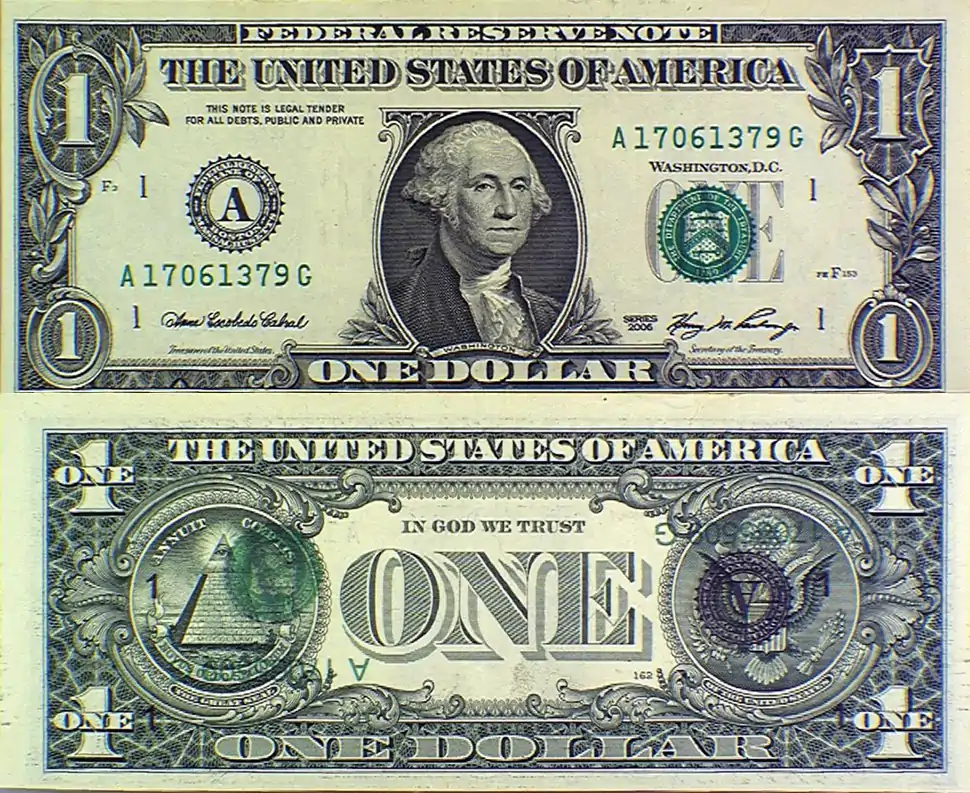 Counterfeit-Detection:-2006-United-States-$1-Federal-Reserve-Note-Inverted-Overprint