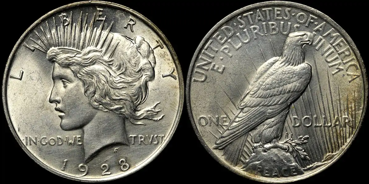 Counterfeit-Detection:-1928-Peace-Dollar---Altered-1923