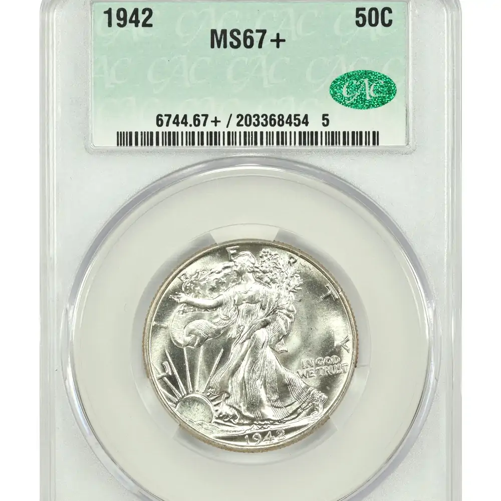 1942-Walking-Liberty-Half-Dollar-CACG-MS-67+