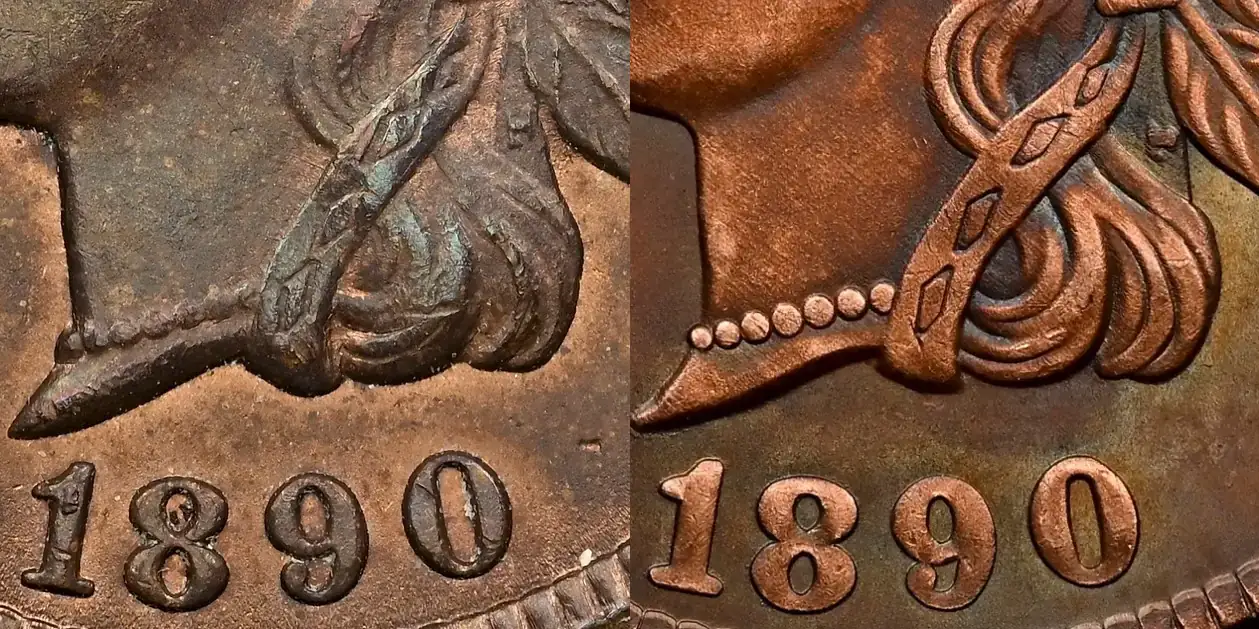 Counterfeit-Detection:-1890-Indian-Head-Cent