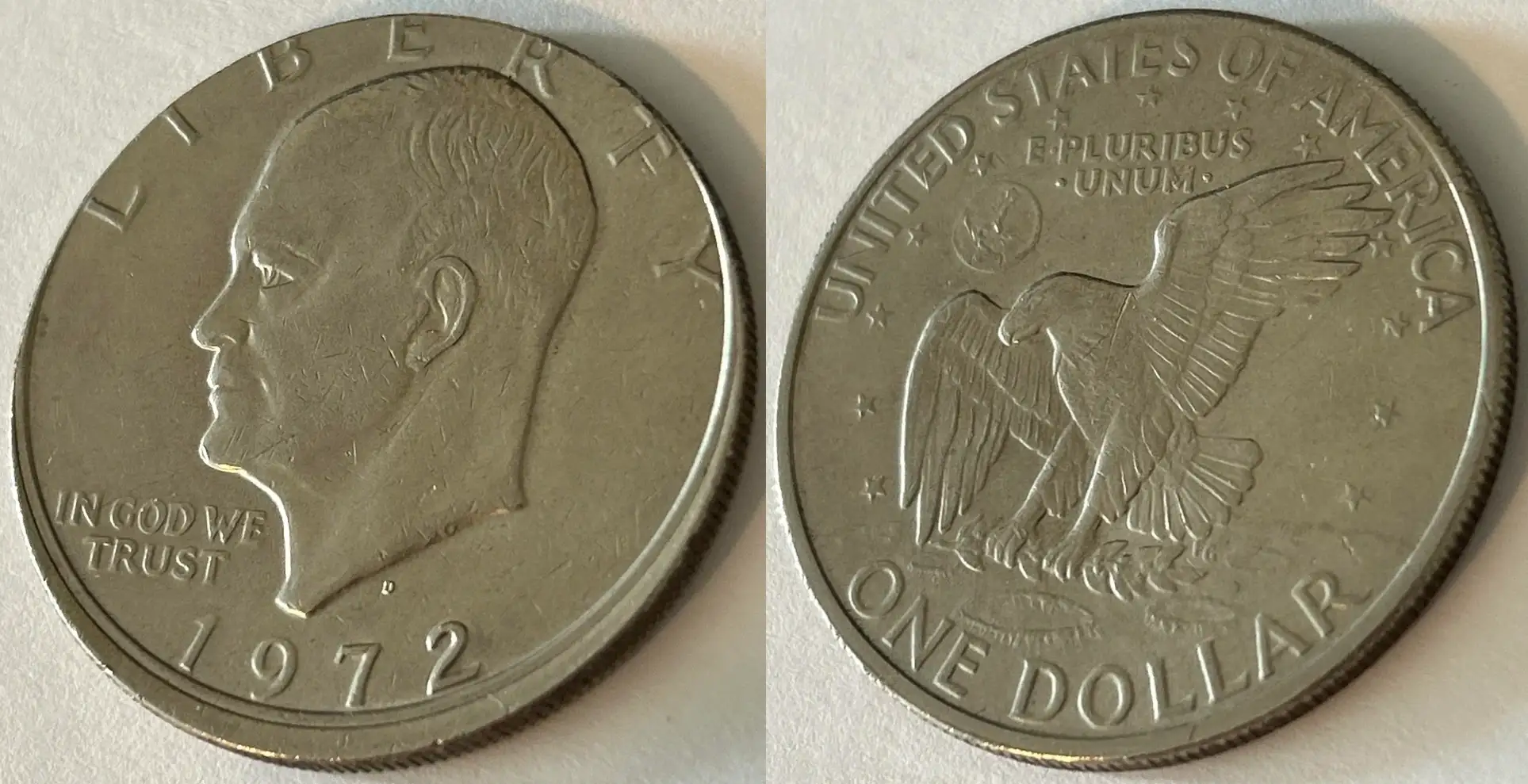 1972-D-Eisenhower-Dollar-With-Cool-Misaligned-Die