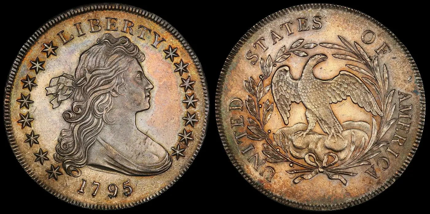 1795-Draped-Bust-Dollar-PCGS-AU-58