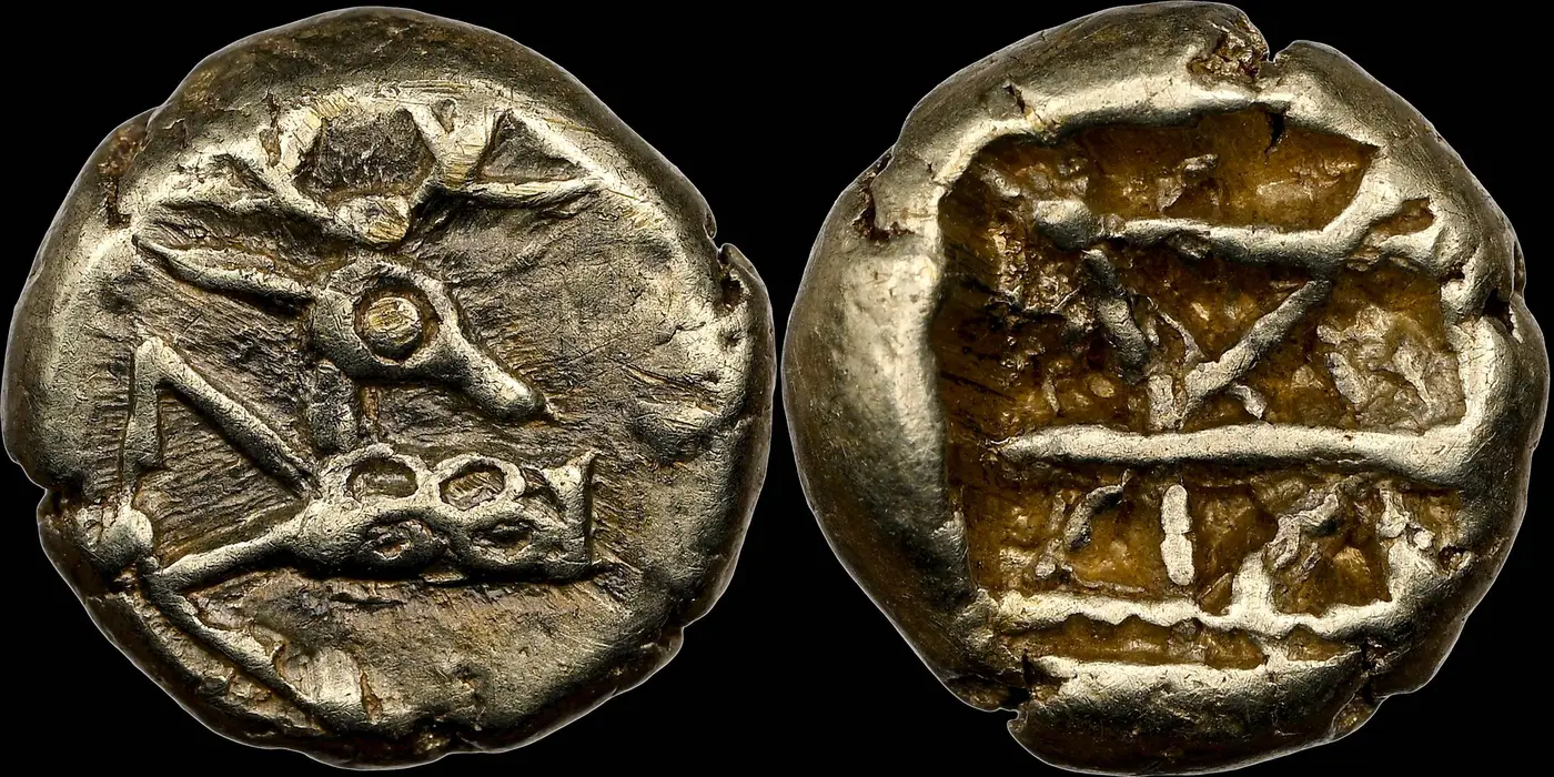 Ionia,-Ephesus-Electrum-Twelfth-Stater-Issued-C.-625-600-B.-C.-NGC-Choice-XF