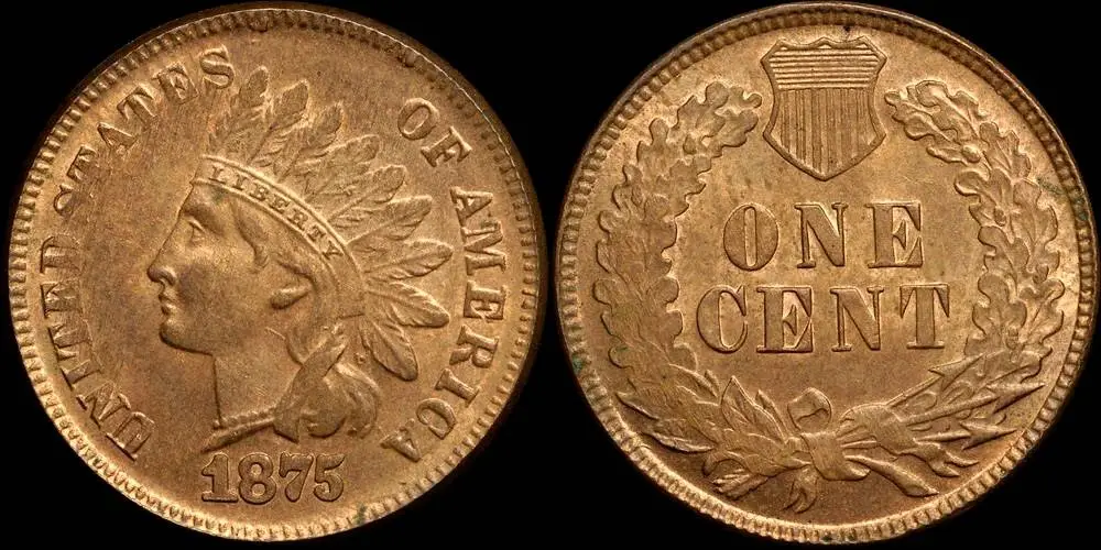 Counterfeit-Detection:-1875-Indian-Head-Cent