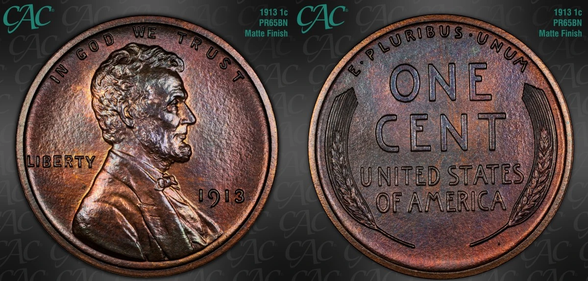 1913-Lincoln-Wheat-Cent-Matte-Proof-CAC-PR-65BN