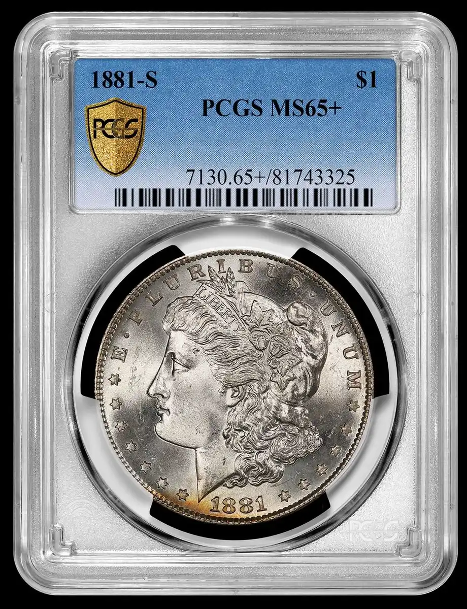 1881-S-Morgan-Dollar-Rainbow-Toned-PCGS-MS-65+