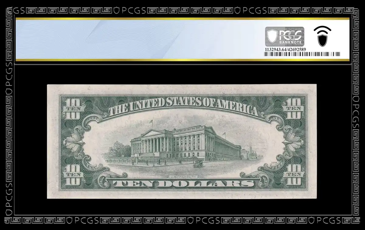 1934-D-Double-Denomination-$5-/-$10-Federal-Reserve-Note-Kansas-City