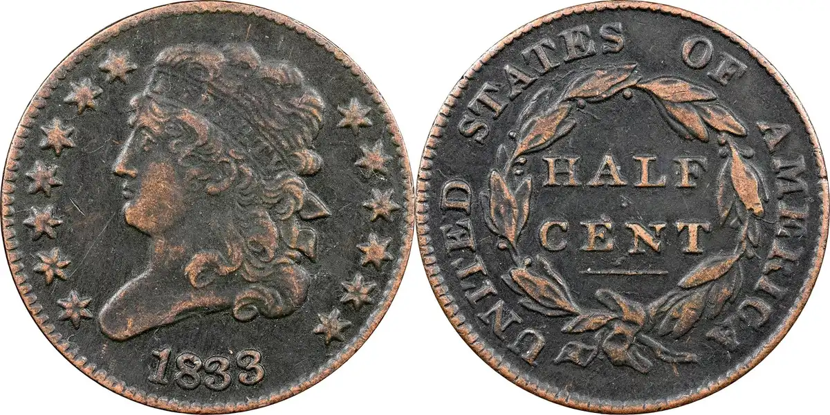 Counterfeit-Detection:-1833-Classic-Head-Half-Cent