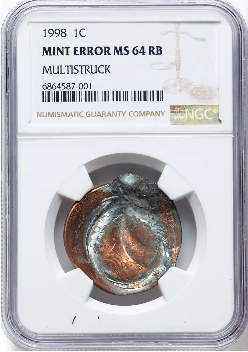 1998-Lincoln-Memorial-Cent,-Multi-Struck,-NGC-MS-64