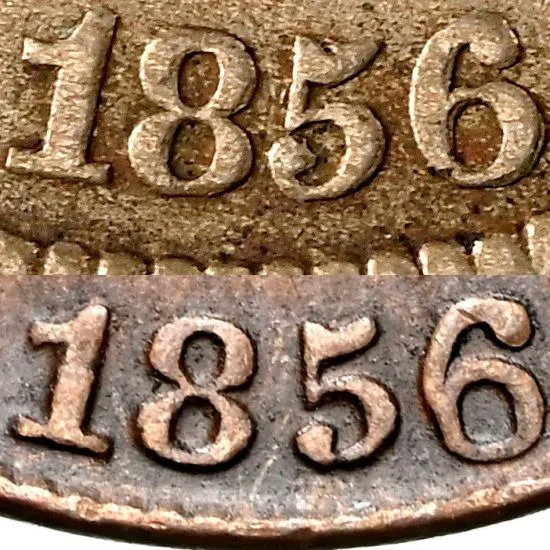 Counterfeit-Detection:-1856-Flying-Eagle-Cent