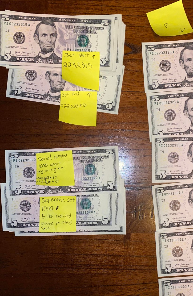 Over-100-Sequential-$5-Dollar-Bills.-Are-These-Rare?