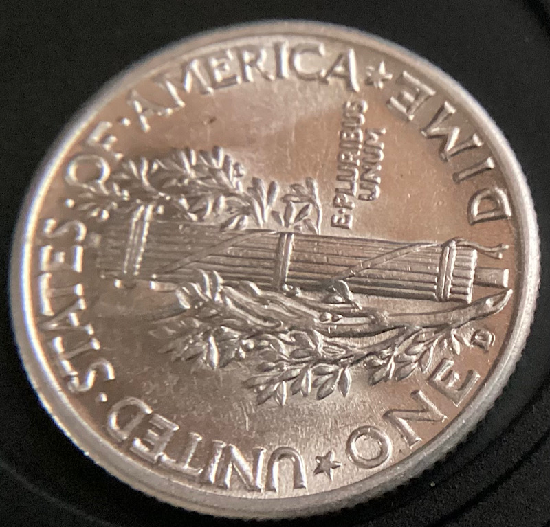 1942-D-Mercury-Dime-FS-501-RPM-D/D-Se-For-Grading.