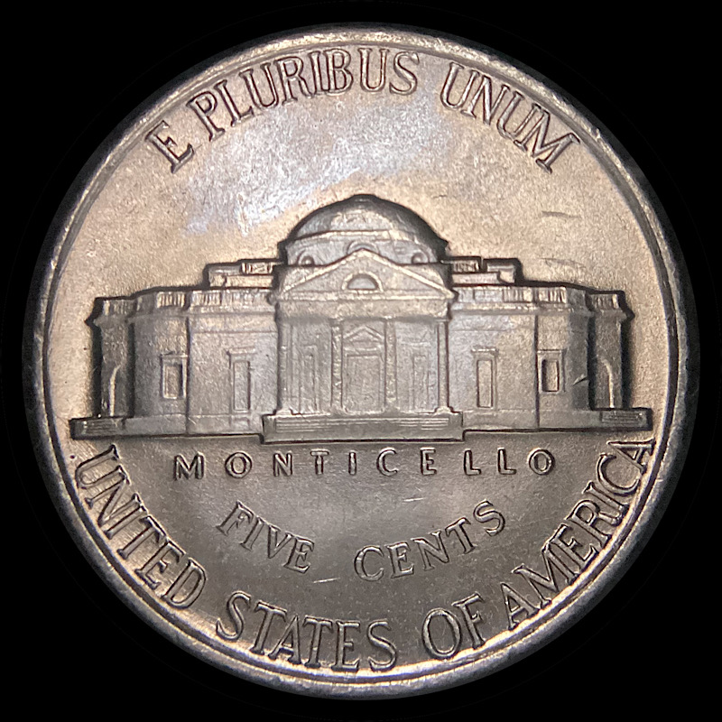 1939-Jefferson-Nickel-With-Light-Toning.