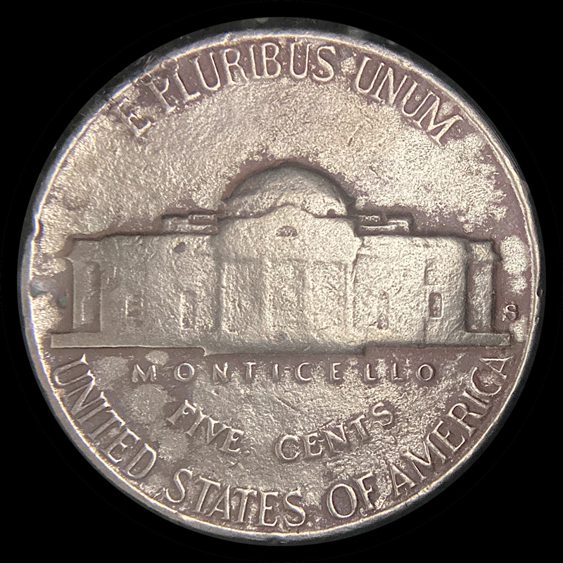 1941-S-Nickel:-Brown-Substance:-Corrosion?-How-To-Remove?