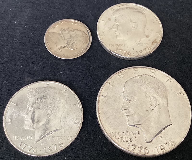 Proof-Or-Business,-What-Did-I-Get?-1976-S-40%-Silver-Coins-1-Ike,-2-JFK.