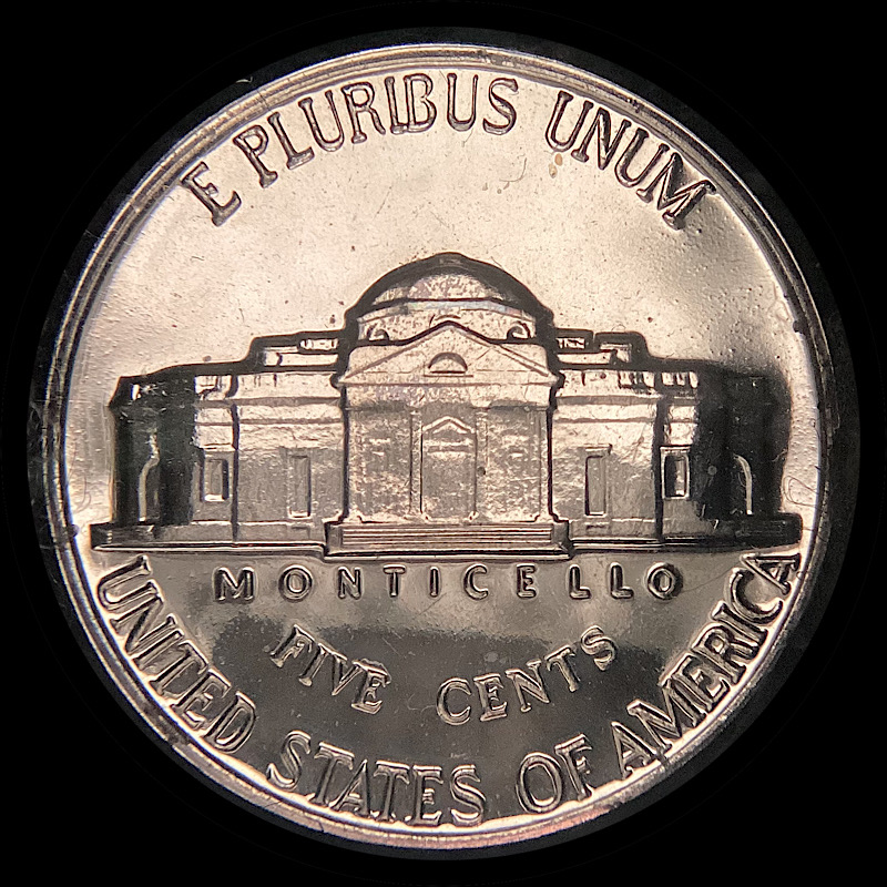 Puzzling-1960-Jefferson-Proof-Nickel-DDR.