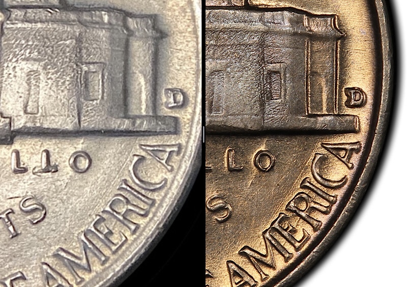 1955-D-Jefferson-Nickel,-Possible-Overmintmark-D/S.