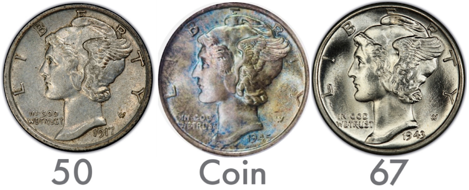 Rainbow-Mercury-Dime-NGC-Slab-MS-67,-Really-Uncirculated?