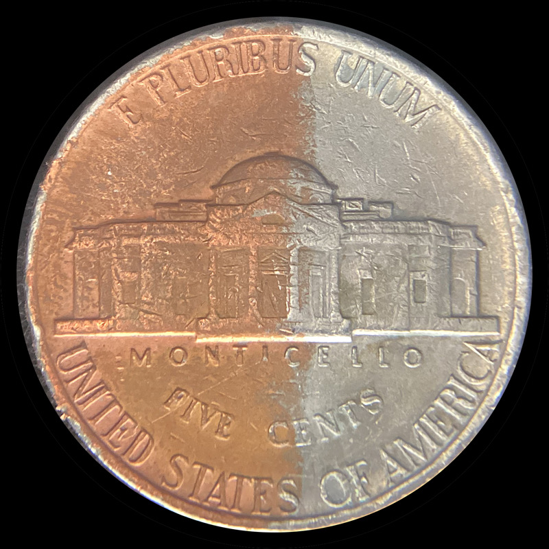 1977-Nickel-With-Large-Flaking-Copper-Patches.