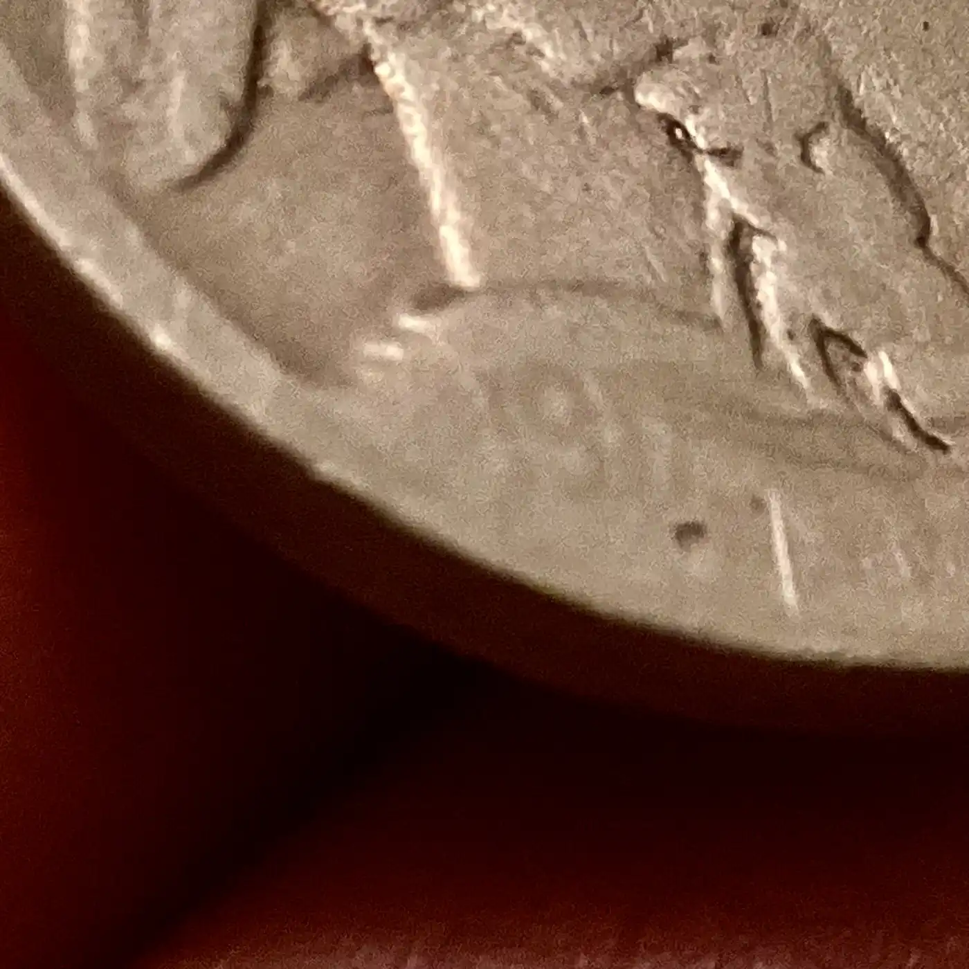 Buffalo-Nickel:-Working-On-A-Dateless-Nickel-With-Weak-Acid.
