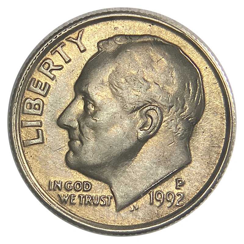1992-P-Dime-With-Collar-Clash.
