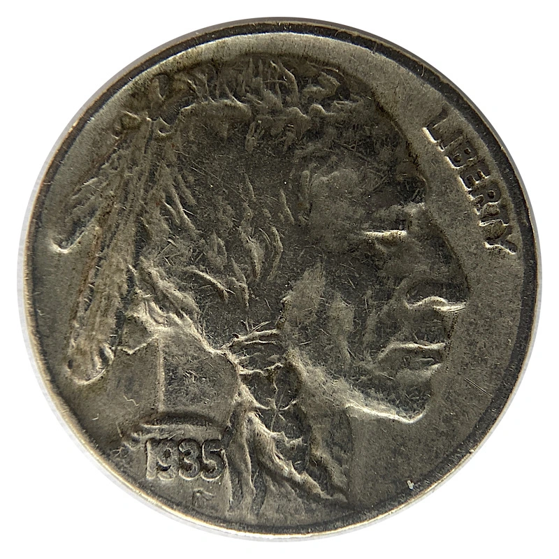 1935-Buffalo-Nickel-DDR-For-Grading.