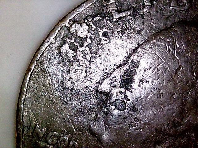 1980-P-Washington-Quarter...-Extra-Chunk-Of-Medal-On-Reverse?