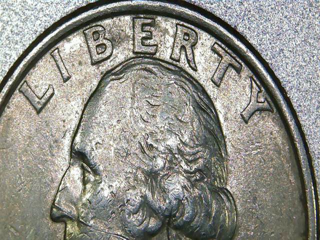 1992-D-Washington-Quarter--Questions--Coin-Machine-Reject