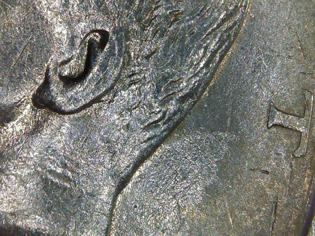 1995-P-Kennedy-Half--Struck-Through-Grease?--DDR?