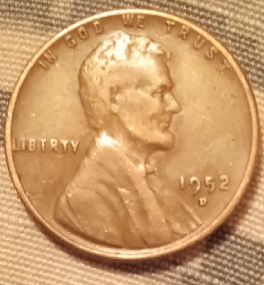 1952-D-Lincoln-Cent-Lettering-Unclear