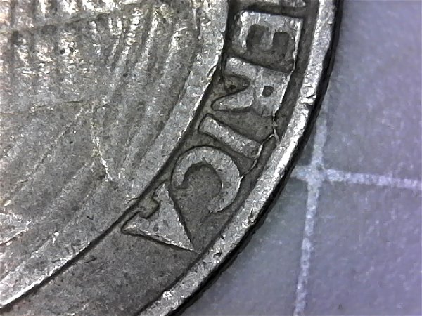 1983-P-Quarter-Several-Die-Cracks-On-Reverse