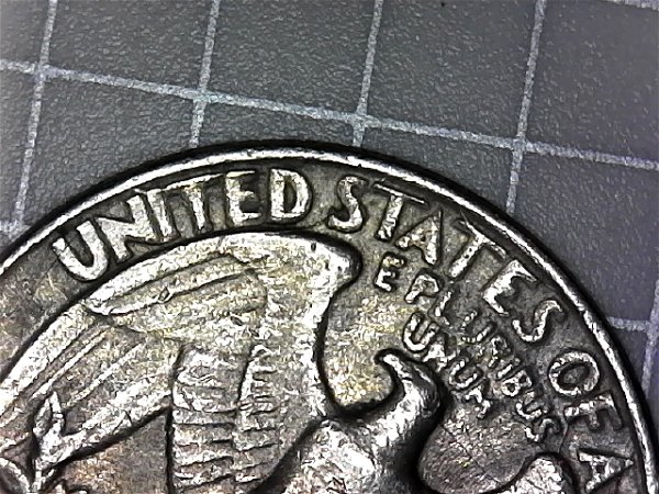 1983-P-Quarter-Several-Die-Cracks-On-Reverse