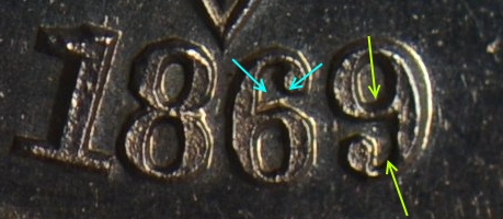 1869/8-Three-Cent-Piece......how-Can-You-Tell.