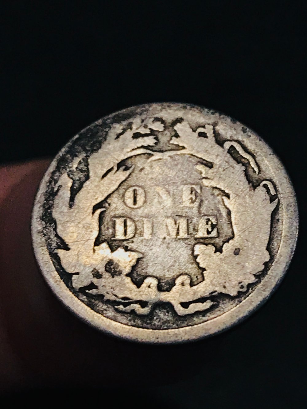 1866-P-Seated-Liberty-Dime--Grade-And-Value?-Is-It-A-Good-Find?