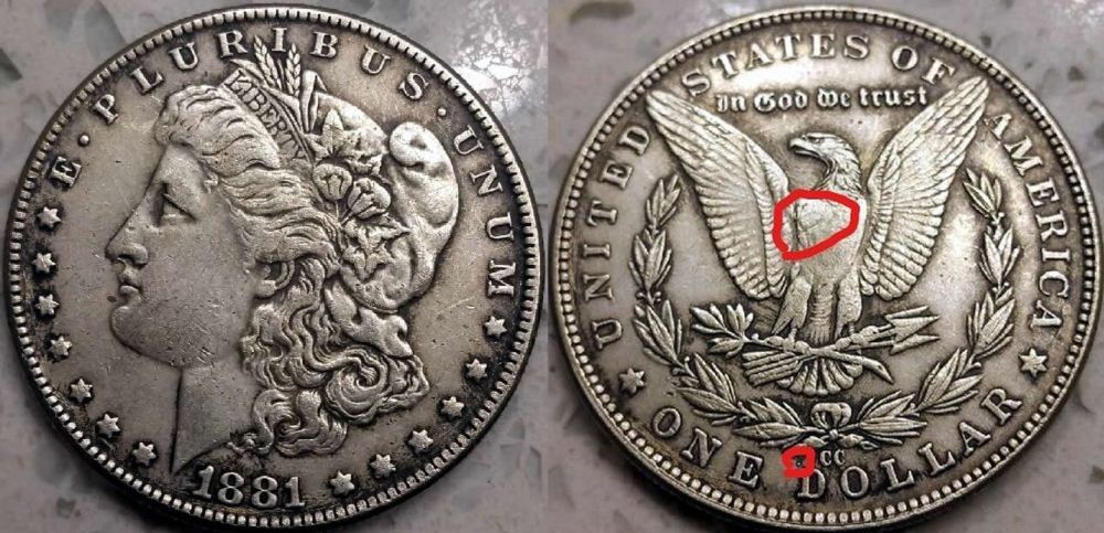 Glad-I-Don't-Collect-Morgans.-Documented-Reverses-Of-Counterfeit-CC-Morgan-$'s.